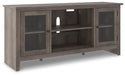 Arlenbry 60" TV Stand with Electric Fireplace - Factory Furniture Outlet Store