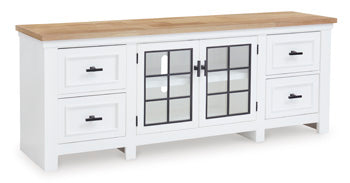 Ashbryn 74" TV Stand - Factory Furniture Outlet Store
