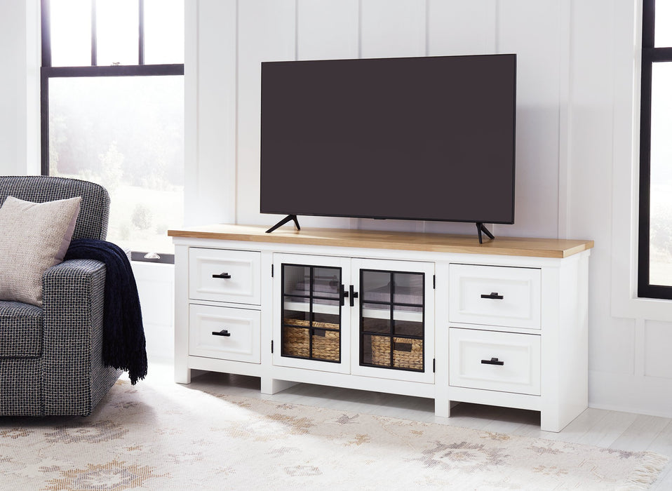 Ashbryn 74" TV Stand - Factory Furniture Outlet Store