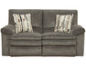 Catnapper Furniture Tosh Reclining Loveseat in Pewter/Café image