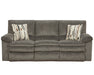 Catnapper Furniture Tosh Power Reclining Sofa in Pewter/Café image