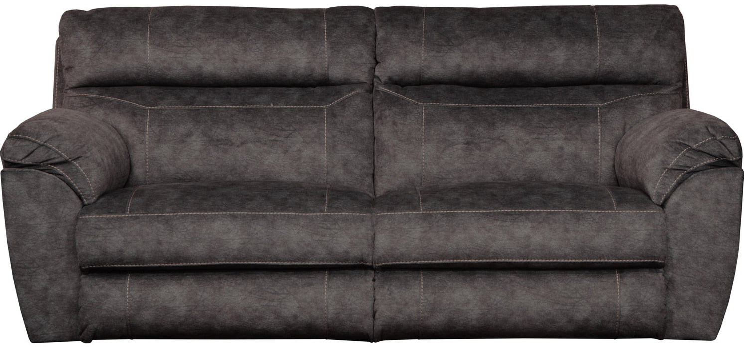 Catnapper Sedona Power Headrest Lay Flat Reclining Sofa in Smoke 62221 image