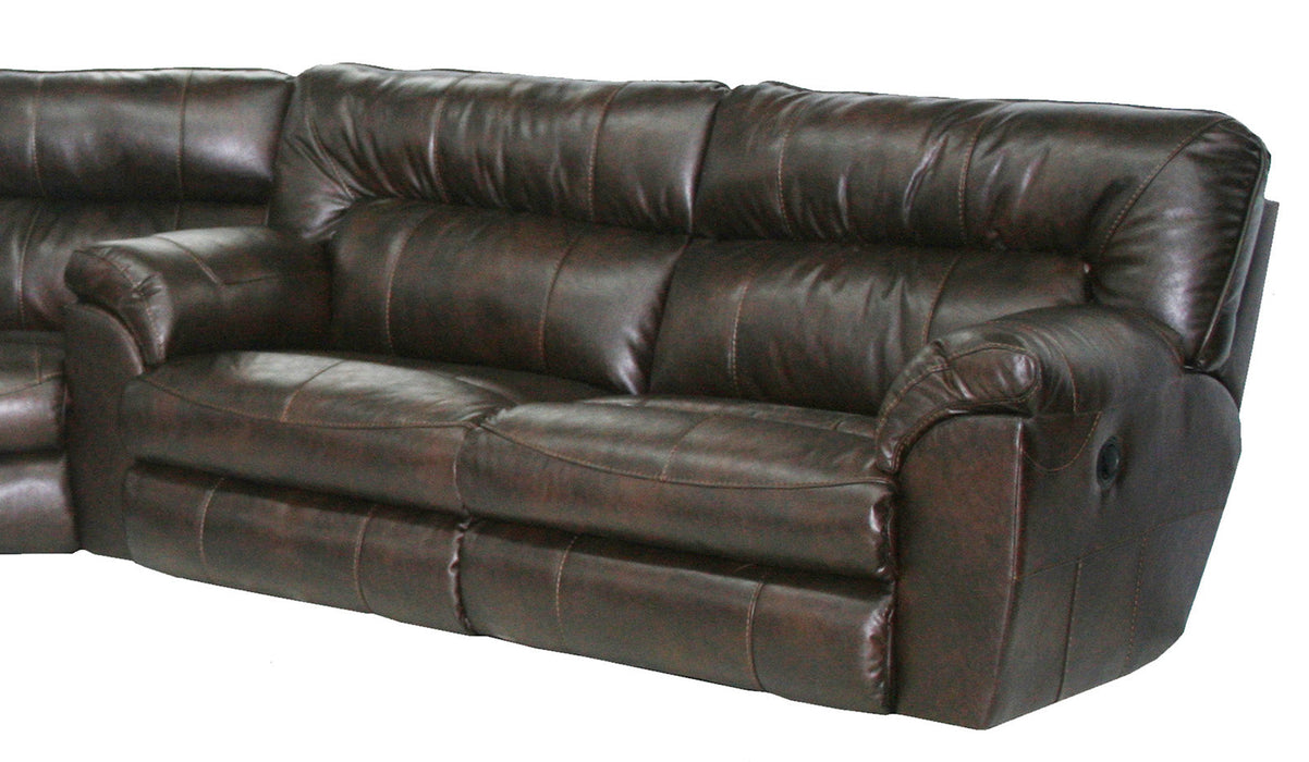 Catnapper Nolan Power Extra Wide Reclining Sofa in Godiva image