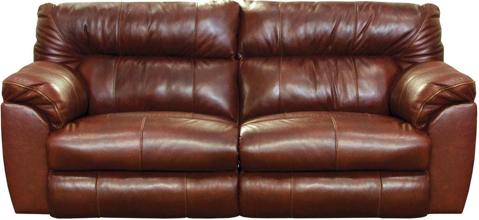 Catnapper Milan Lay Flat Reclining Sofa in Walnut 4341 image