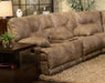 Catnapper Voyager Power Lay Flat Reclining Console Loveseat in Brandy image