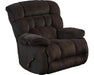 Catnapper Daly Chaise Swivel Glider Recliner in Chocolate image