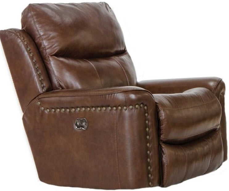 Catnapper Ceretti Power Wall Hugger Recliner in Brown image