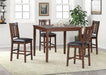 PUB TABLE AND 4 X PUB CHAIRS - D314-5