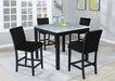 PUB TABLE AND 4 X PUB CHAIRS - D315-5