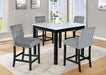 PUB TABLE AND 4 X PUB CHAIRS - D316-5
