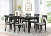 TABLE AND 6 X SIDE CHAIRS - D425-7