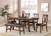 TABLE AND 4 X SIDE CHAIRS - D435-5