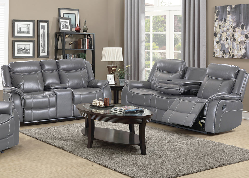 RECLINING SOFA WITH DROP DOWN TABLE - U101S