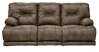 Catnapper Voyager Lay Flat Reclining Sofa in Elk image